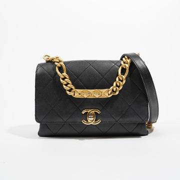 Chanel Womens Quilted Mini Bracelet On Chain Flap
