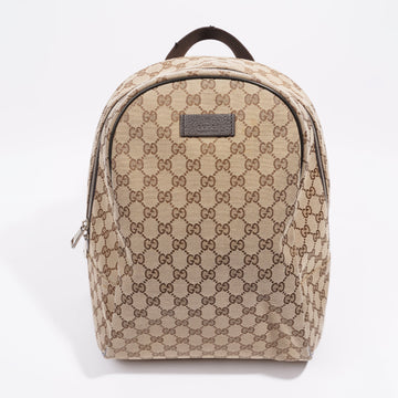 Gucci Canvas Backpack Beige