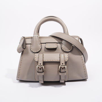 Chloe Womens Edith Mini Bag Cashmere / Grey