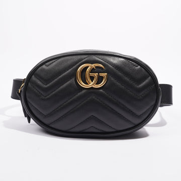 Gucci Marmont Belt Bag Black Leather