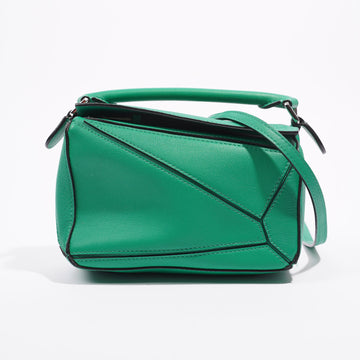Loewe Womens Puzzle Bag Green Mini