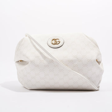 Gucci Womens GG New Candy White Canvas