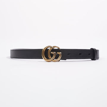 Gucci Womens Marmont Belt Black 70cm - 28