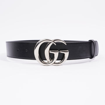 Gucci Marmont Belt Black / Silver Leather 80cm 32