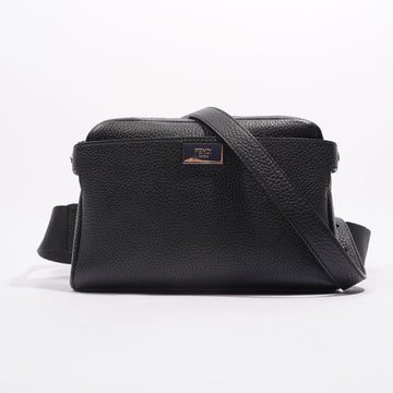 Fendi Mens Peakaboo Bum Bag Black Leather