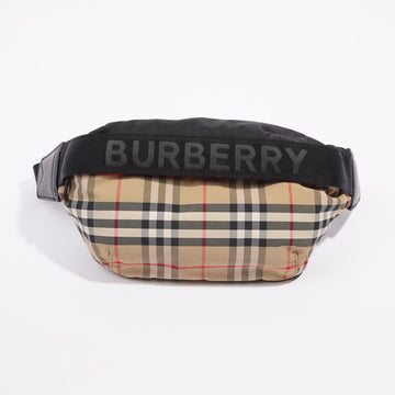 Burberry Mens Logo Bum Bag Check