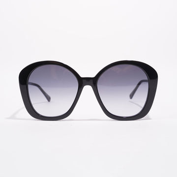 Chloe Womens Oversize Sunglasses Black Acetate 140