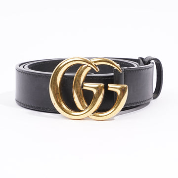 Gucci Womens GG Marmont Belt Black 85cm - 34