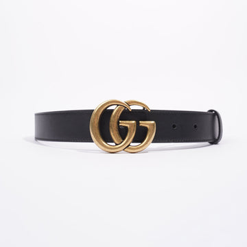 Gucci Womens Marmont Belt Black /  Gold 70 / 28