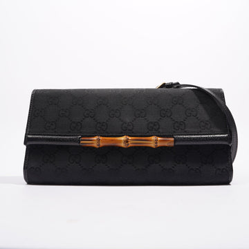 Gucci Womens Vintage Clutch Black