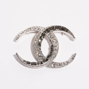 Chanel Womens Brooch Silver