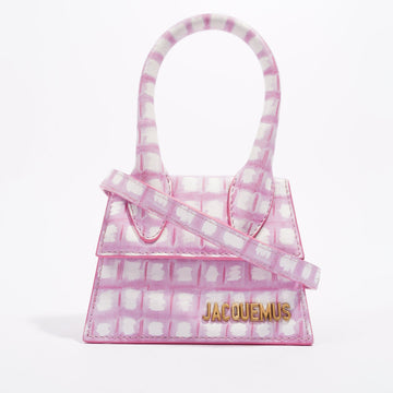 Jacquemus Womens Le Chiquito Pink / Check