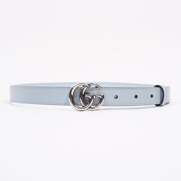 Gucci GG Marmont Belt Blue Leather 70cm - 28
