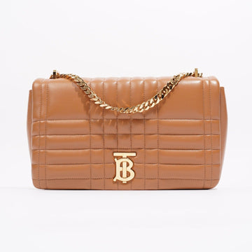 Burberry Lola Bag Tan Leather Medium