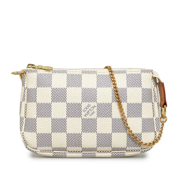 LOUIS VUITTON Damier Azur Mini Pochette Accessoires Baguette