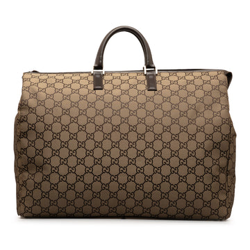 GUCCI GG Nylon Weekender Bag