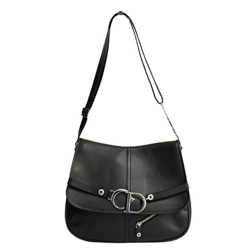 DIOR Dior Dior Saddle large shoulder bag in black leather