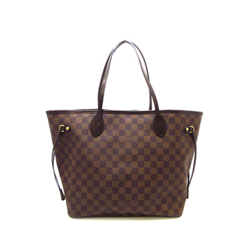 LOUIS VUITTON Damier Ebene Neverfull MM Tote Bag