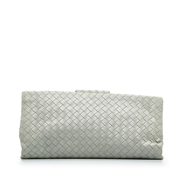 BOTTEGA VENETA Intrecciato Leather Clutch Bag