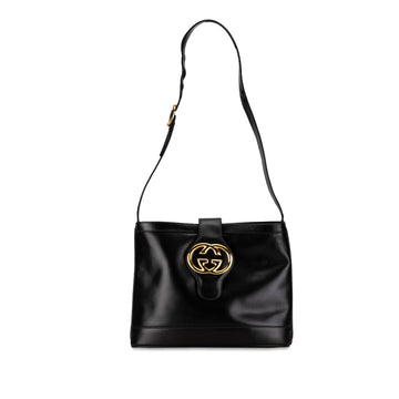 GUCCI Leather Blondie Britt Shoulder Bag