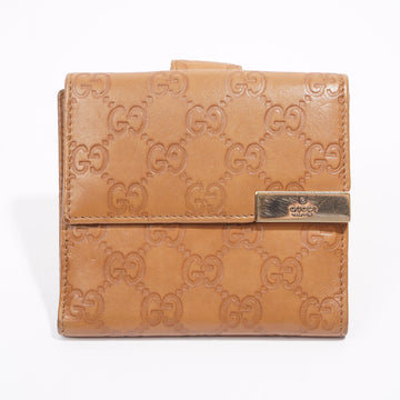 Gucci Wallet Brown Guccissima Leather