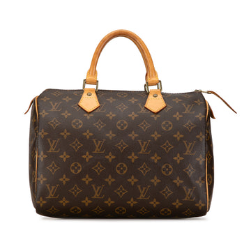 LOUIS VUITTON Monogram Speedy 30 Boston Bag