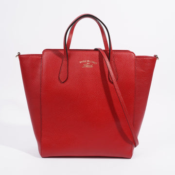 Gucci Dollar Red Leather