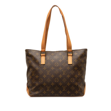 LOUIS VUITTON Monogram Cabas Piano Tote Bag