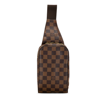 LOUIS VUITTON Damier Ebene Geronimos Crossbody Bag