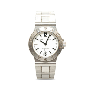 BVLGARI Automatic Stainless Steel Diagono Watch