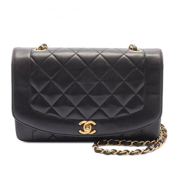 CHANEL Medium Lambskin Diana Flap Crossbody Bag