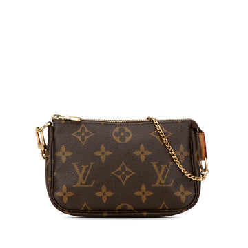 LOUIS VUITTON Monogram Mini Pochette Accessoires Handbag