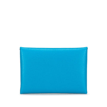 Hermes Chevre Mysore Calvi Duo Card Holder