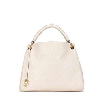 LOUIS VUITTON Monogram Empreinte Artsy MM White