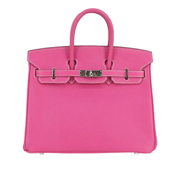 Hermes Epsom Candy Birkin Retourne 25 Handbag