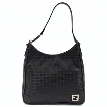 FENDI handbag in black Zucchino canvas