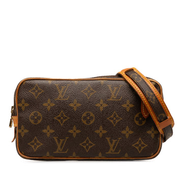 LOUIS VUITTON Monogram Pochette Marly Bandouliere Crossbody Bag