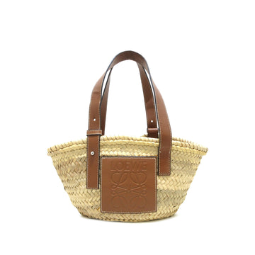 LOEWE Small Raffia Basket Tote Tote Bag