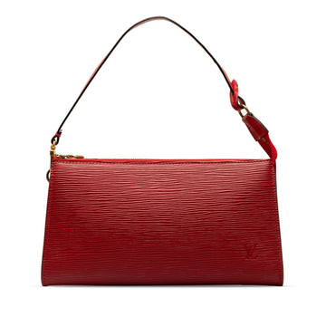 LOUIS VUITTON Epi Pochette Accessoires Red