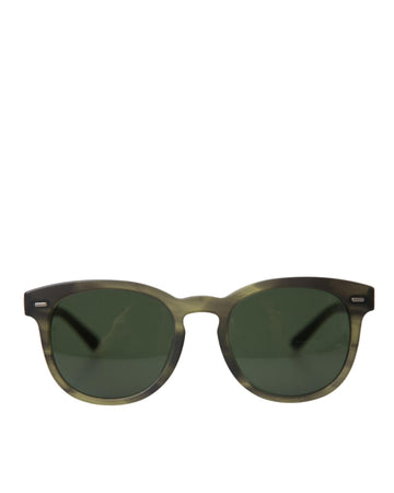 Dolce & Gabbana Men's Green Acetate Havana Frame Lens Shades DG4245F Sunglasses