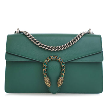 GUCCI Small Leather Dionysus Shoulder Bag