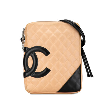 CHANEL Lambskin Cambon Ligne Crossbody Crossbody Bag