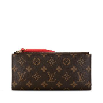 LOUIS VUITTON Monogram Adele Wallet Long Wallets