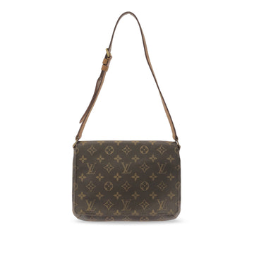 LOUIS VUITTON Monogram Musette Tango Long Strap Crossbody Bag