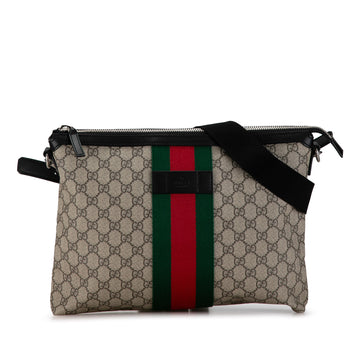 GUCCI GG Supreme Web Crossbody Crossbody Bag