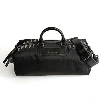 GIVENCHY Givenchy Givenchy shoulder bag in black nylon and leather