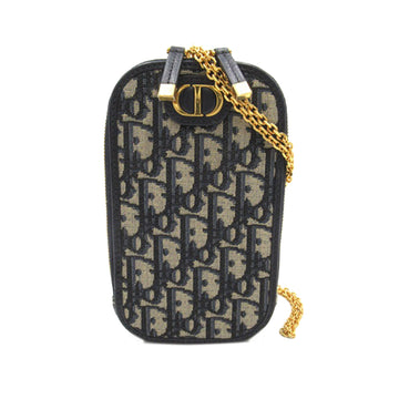DIOR Oblique 30 Montaigne Phone Holder Crossbody Bag