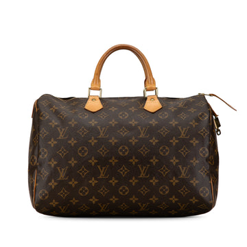 LOUIS VUITTON Monogram Speedy 35 Boston Bag