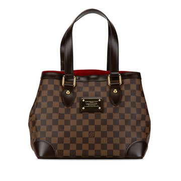 LOUIS VUITTON Damier Ebene Hampstead PM Tote Bag