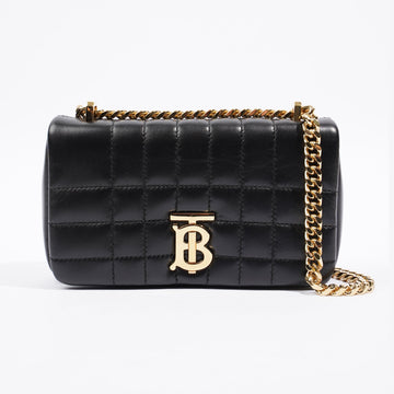 Burberry Lola Black Lambskin Leather Mini